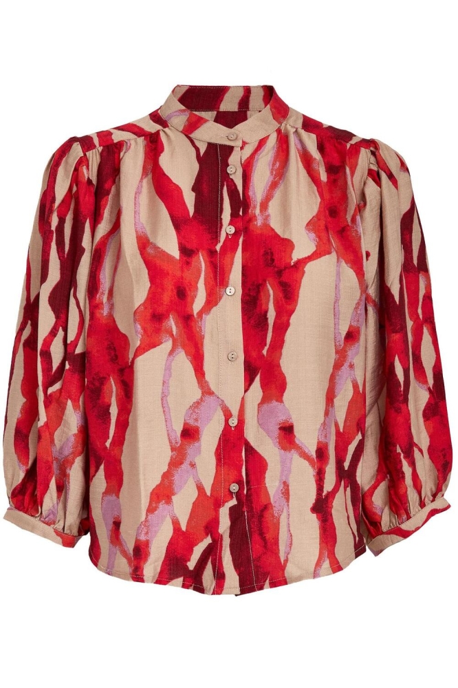 RIKKI SHIRT MI6666 4071P GRENADINE PRINT